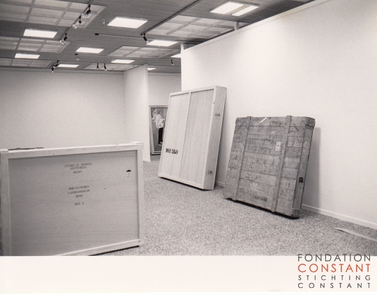 Exhibition under construction Exhibition under construction