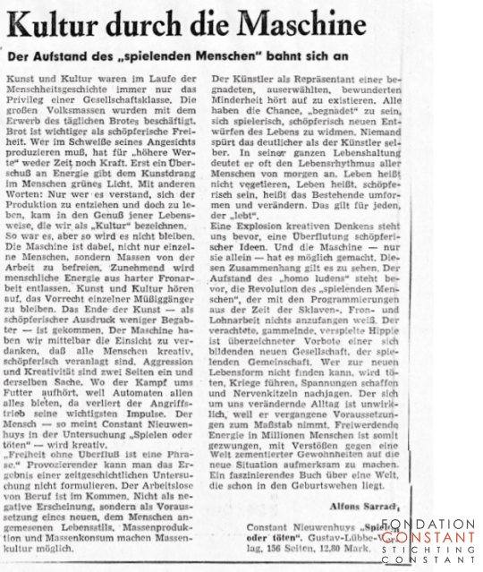 Kultur durch die Maschine Kultur durch die Maschine