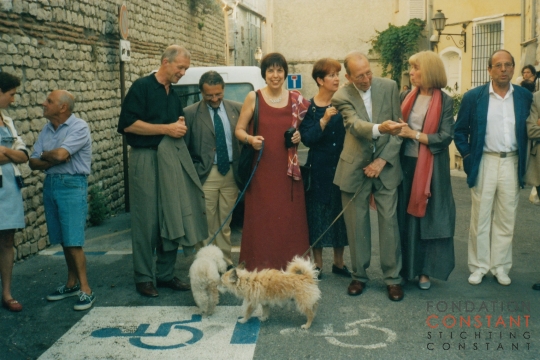 Martha, Eva, Constant and three others 