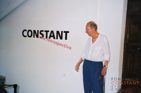 Constant at the Rétrospective exhibition Constant at the Rétrospective exhibition