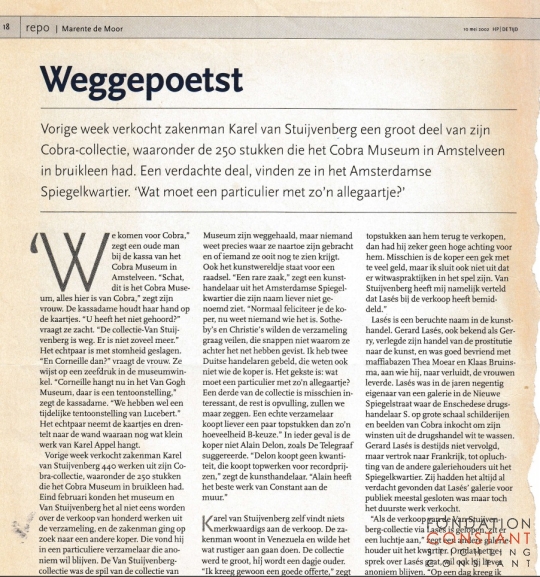 Weggepoetst, HP De Tijd Weggepoetst, HP De Tijd