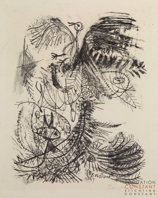 Constant-Vogels, 1947 Constant Nieuwenhuys-Vogels, 1947