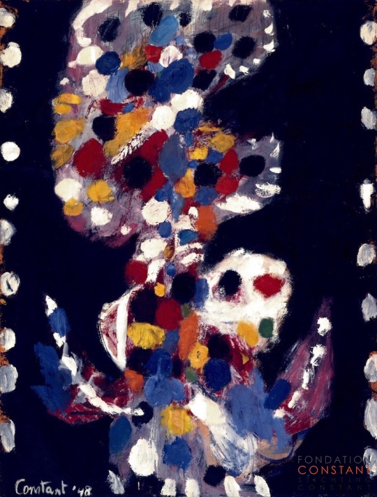 Constant-Carnaval, 1948 Constant Nieuwenhuys-Carnaval, 1948
