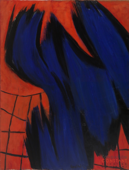 Constant-De vlam, 1952 Constant Nieuwenhuys-De vlam, 1952