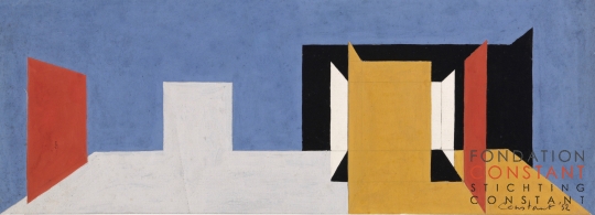 Constant Nieuwenhuys-Kleurenplan, 1952