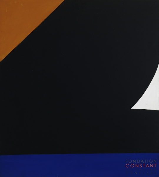 Constant-Compositie mey oranje driehoek, 1953 Constant Nieuwenhuys-Compositie mey oranje driehoek, 1953