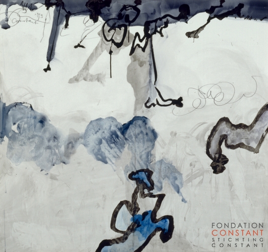 Constant Nieuwenhuys-Piétons, 1973