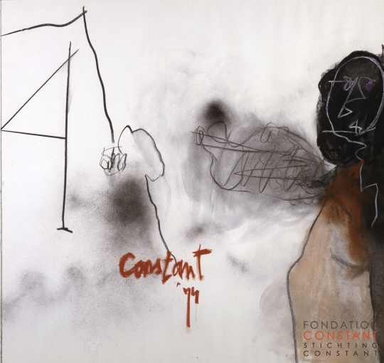 Constant Nieuwenhuys-Orientalische Frau, 1974