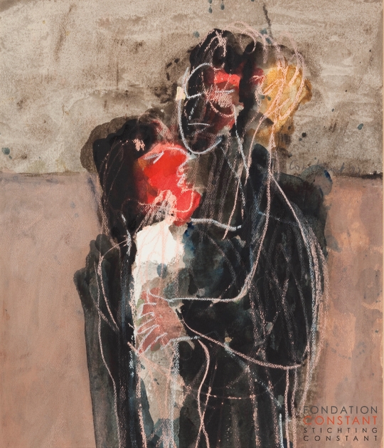 Constant-Le couple I, 1977 Constant Nieuwenhuys-Le couple I, 1977