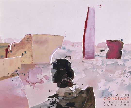 Constant Nieuwenhuys-Le sculpteur, ca 1978