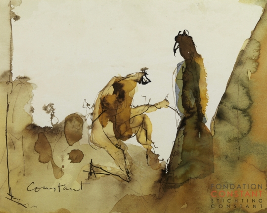 Constant-Hommage aan Cavafy, ca 1979 Constant Nieuwenhuys-Hommage aan Cavafy, ca 1979