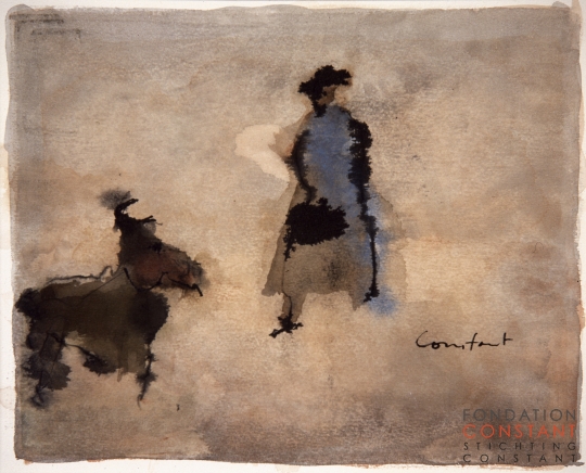 Constant-Herder, ca 1984 Constant Nieuwenhuys-Herder, ca 1984