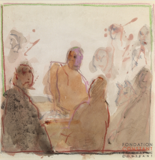 Constant Nieuwenhuys-La réunion, 1987