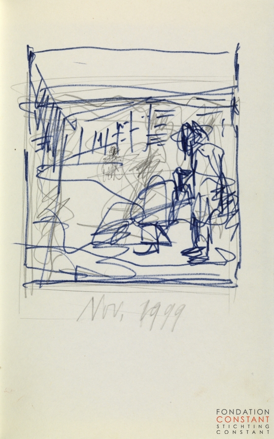 Constant Nieuwenhuys-12 Les enfants perdus, 1999