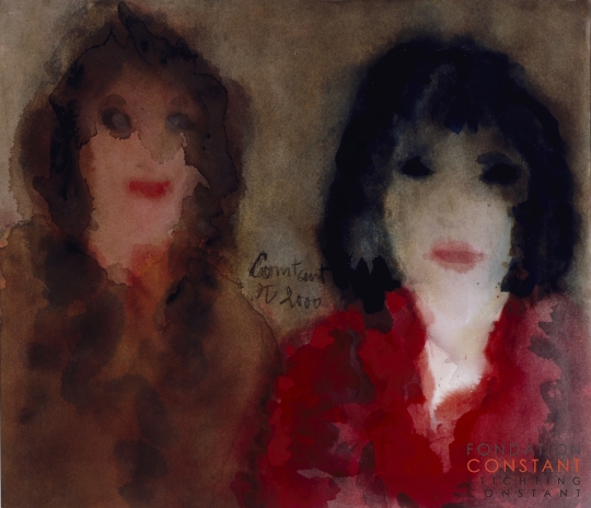 Constant-Twee vrouwen II, 2000 Constant Nieuwenhuys-Twee vrouwen II, 2000