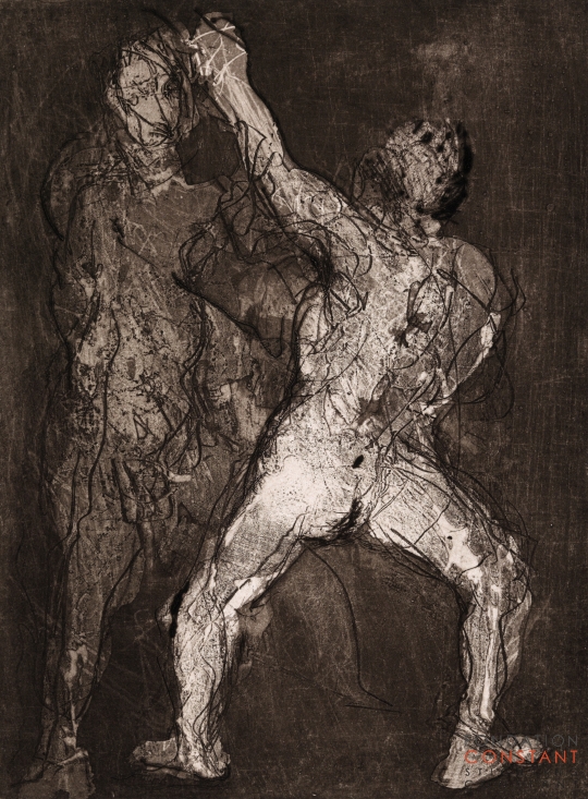 Constant Nieuwenhuys-Geboorte van een aquatint 8, 1994