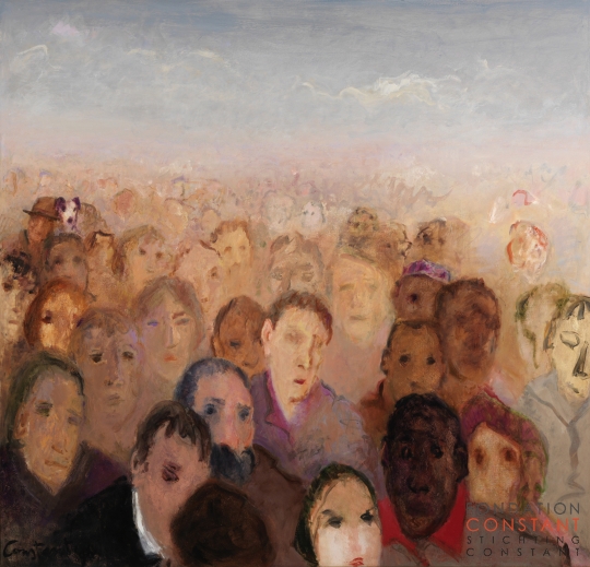 Constant Nieuwenhuys-The Crowd II, 1996