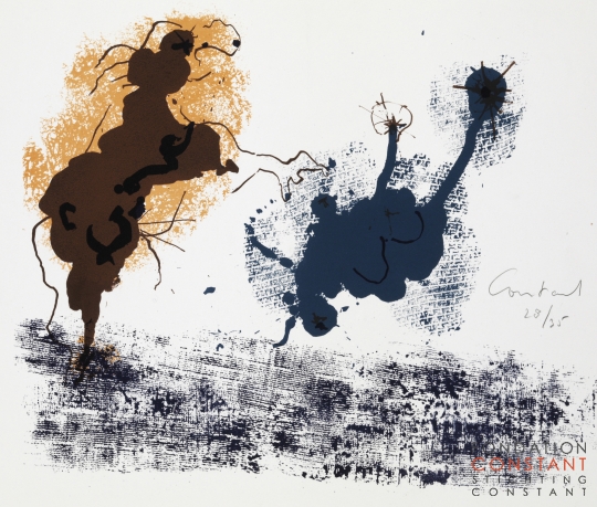 Constant Nieuwenhuys-Conversatie, 1965