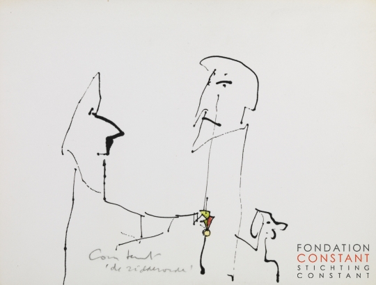 Constant Nieuwenhuys-De ridderorde, 1980