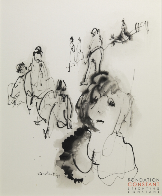 Constant Nieuwenhuys-Eenzaamheid, 1999