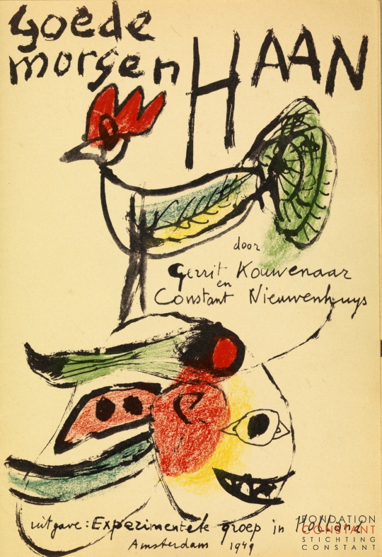 Constant Nieuwenhuys-Goede Morgen Haan-titelblad, 1949