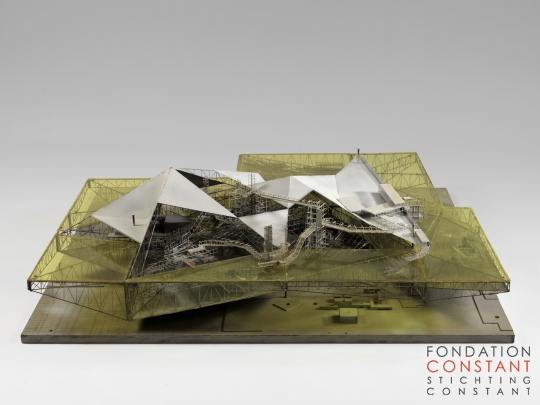 Constant Nieuwenhuys-Grote gele sector, 1967
