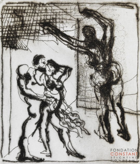 Constant Nieuwenhuys-Happening, 1968