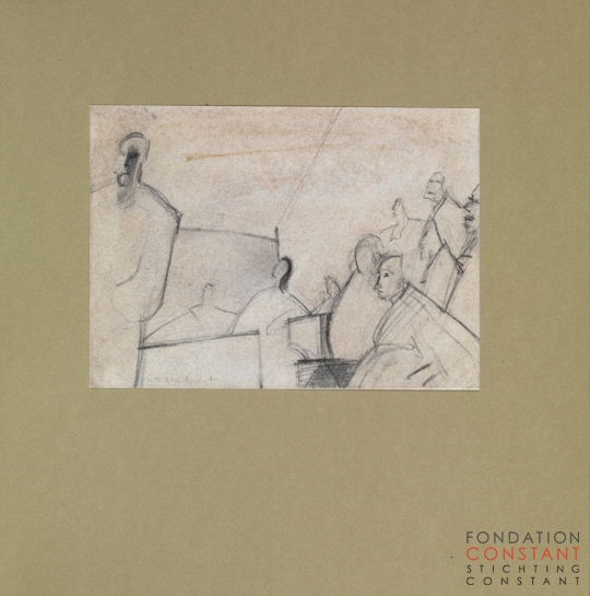 Constant Nieuwenhuys-Het proces 03, 1978