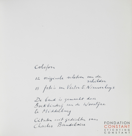 Constant Nieuwenhuys-Het proces 27a, 1978