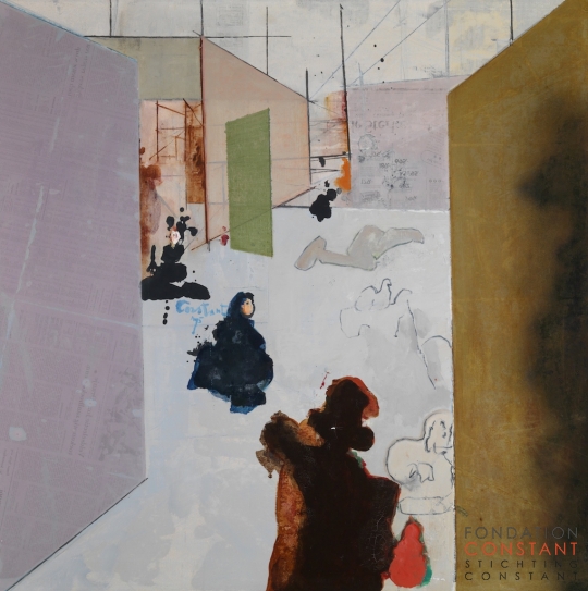 Constant Nieuwenhuys-Japans theehuis, 1975