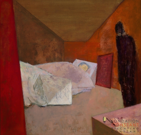 Constant Nieuwenhuys-La mort de l'aimée, 1978