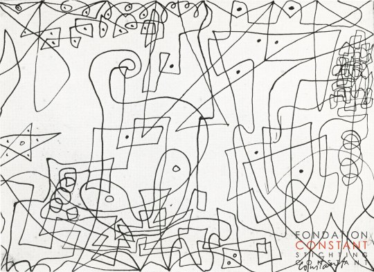 Constant-Labyrinth, 1946 Constant Nieuwenhuys-Labyrinth, 1946