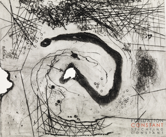 Constant Nieuwenhuys-Landkaart, 1961