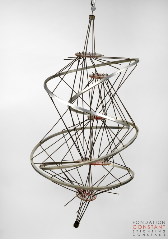 Constant Nieuwenhuys-Lijn zonder einde, 1958