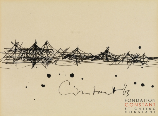 Constant Nieuwenhuys-New Babylon, 1963