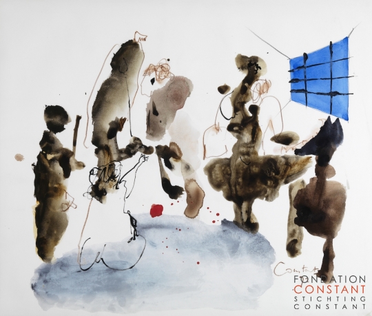 Constant Nieuwenhuys-Piscine, 1972