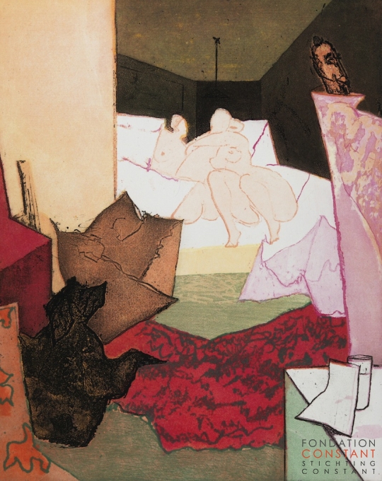 Constant Nieuwenhuys-PLAISIR ET TRISTESSE DE L'AMOUR-3, 1979