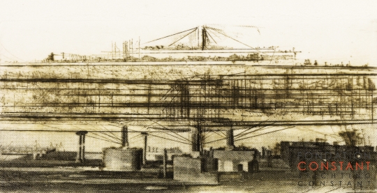 Constant Nieuwenhuys-Sector, 1970