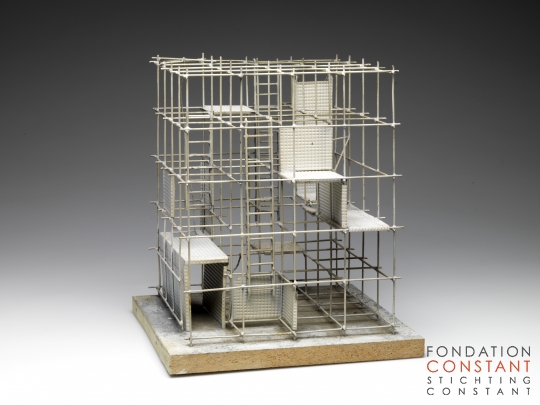 Constant Nieuwenhuys-Maquette voor √2-Omgang, 1965-3