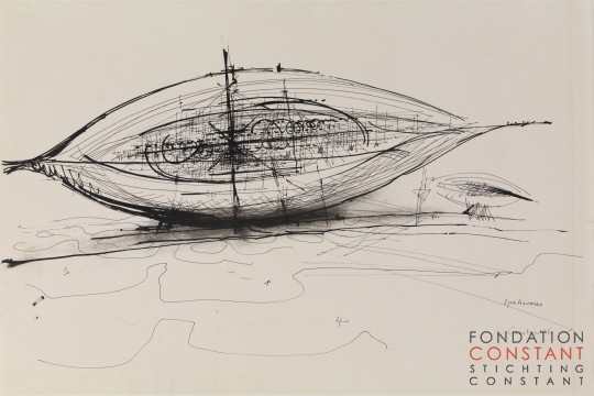 Constant Nieuwenhuys-Spatiovores, 1961