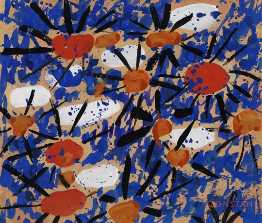 Constant Nieuwenhuys-Stofontwerp 18, 1959