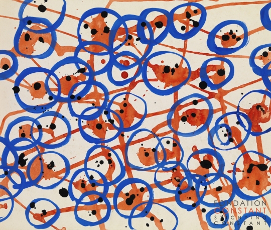 Constant Nieuwenhuys-Stofontwerp 23, 1959
