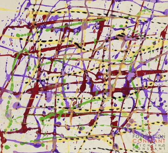 Constant Nieuwenhuys-Stofontwerp 25, 1959
