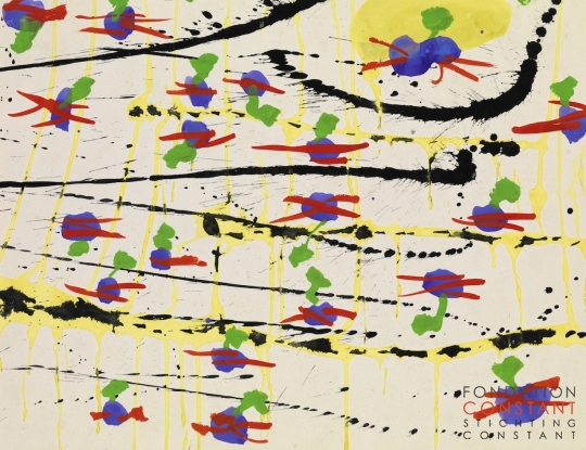Constant Nieuwenhuys-Stofontwerp c, 1959
