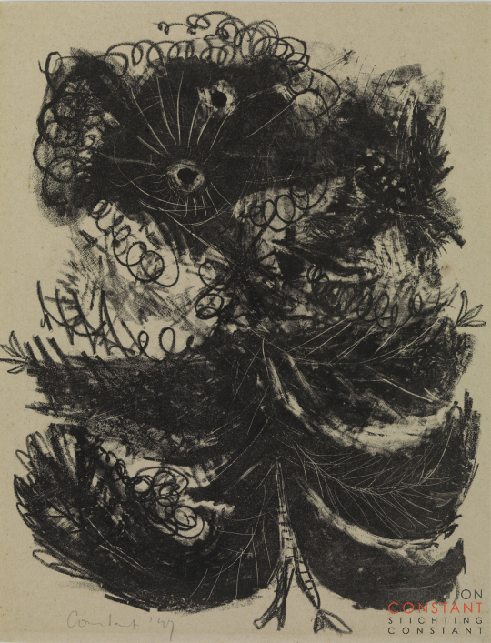 Constant-Vogelvrouw, 1947 Constant Nieuwenhuys-Vogelvrouw, 1947