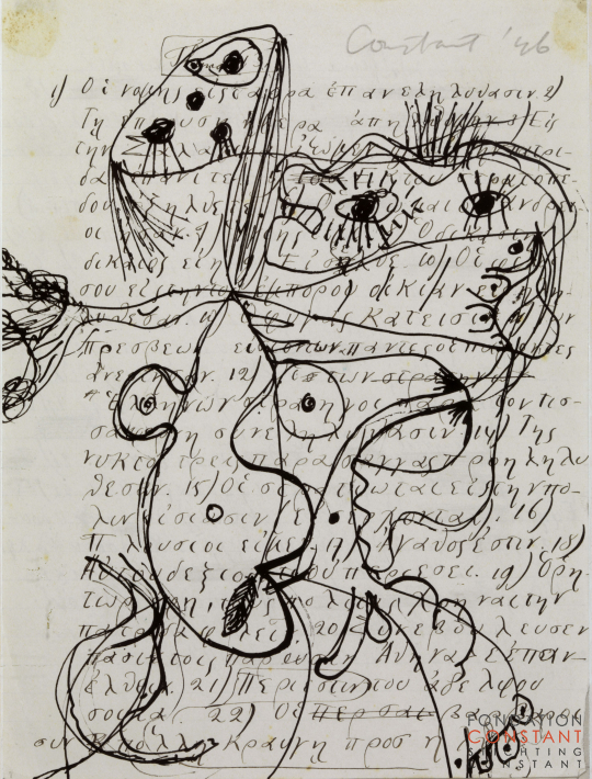 Constant-Accouplement, 1946 Constant Nieuwenhuys-Accouplement, 1946