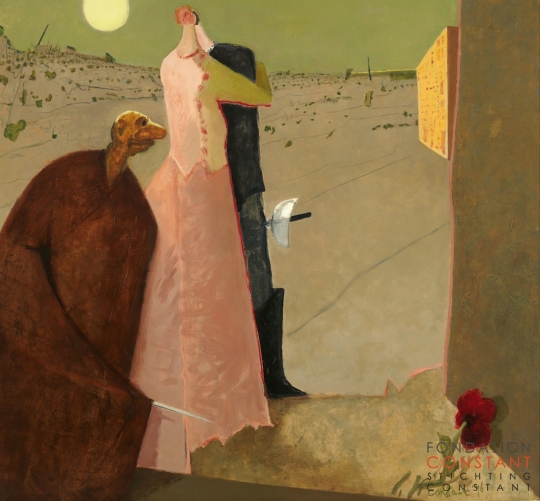 Constant-Cyrano déclare son amour, 1976 Constant Nieuwenhuys-Cyrano déclare son amour, 1976