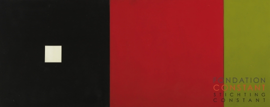 Constant-Zwart. rood. groen., 1953 Constant Nieuwenhuys-Zwart. rood. groen., 1953
