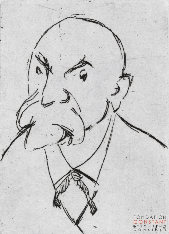 Constant Nieuwenhuys-Cézanne, 1985