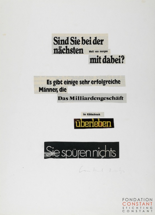Constant Nieuwenhuys-Sind Sie bei der Nächsten, 1972